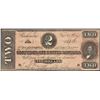 Image 1 : 1864 $2 Confederate States of America Note
