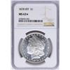 Image 1 : 1878 8TF $1 Morgan Silver Dollar Coin NGC MS63 STAR