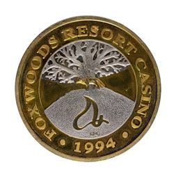 .999 Silver Foxwoods Resort New Hampshire Casino $10 Limited Edition Gaming Toke