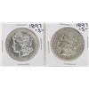 Image 1 : Lot of (2) 1897-S $1 Morgan Silver Dollar Coins