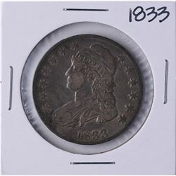 1833 Capped Bust Half Dollar Coin