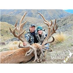 New Zealand 4 Day 5 Night Red Stag & Arapawa Ram Hunt for up to 4 Hunters