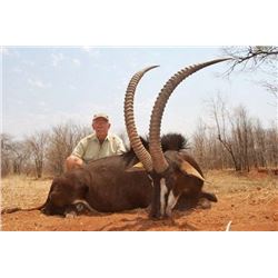 Trophy Sable and Blue Wildebeest Safari for 2 Hunters and 2 Observers