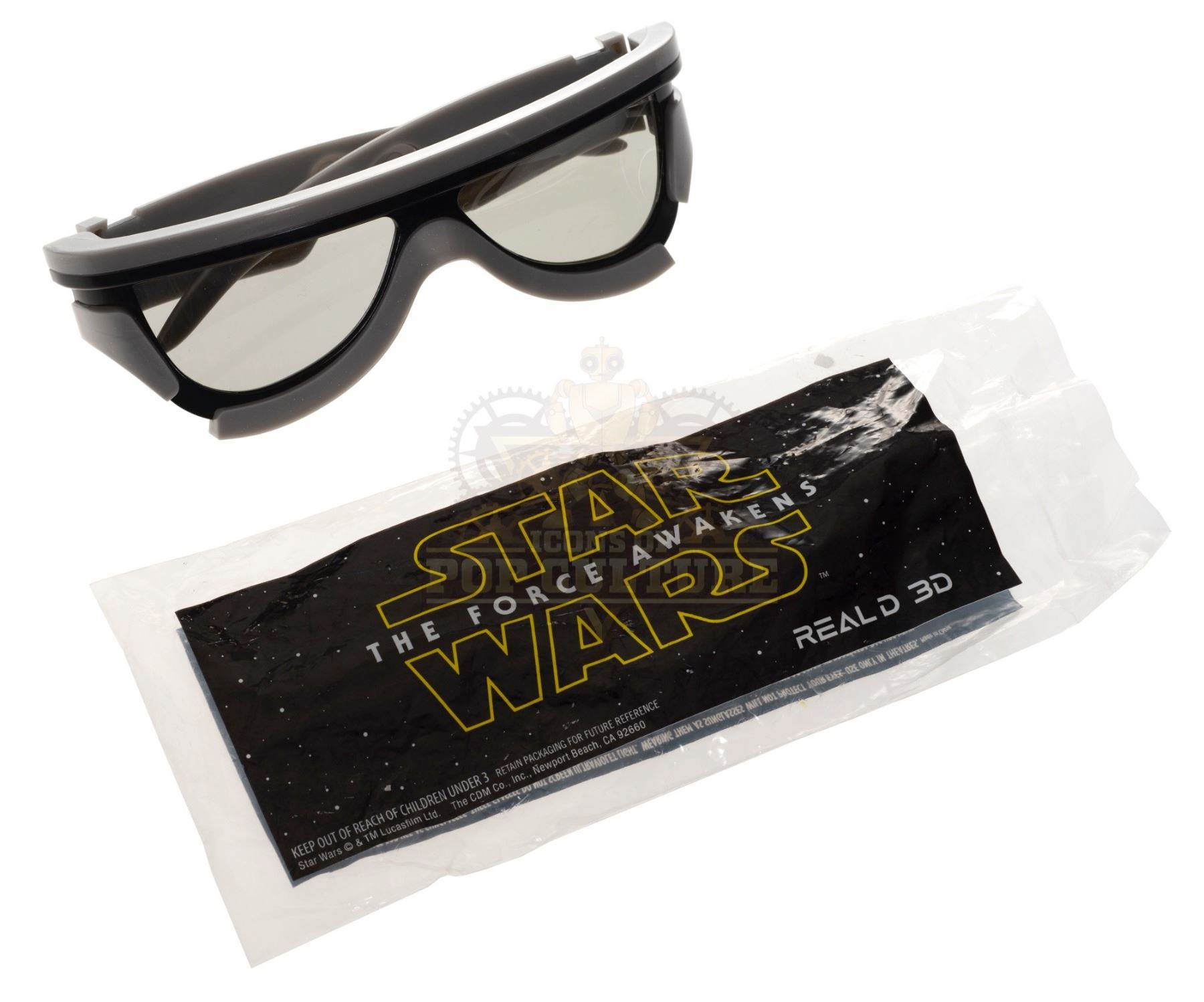 Star Wars Episode Vii The Force Awakens Stormtrooper 3d Glasses 1069