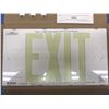 Image 4 : (9) BRADY Y940886 EXIT SIGN