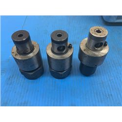 (3) KOMET MISC. TOOL HOLDER *SEE PICS FOR PART #*