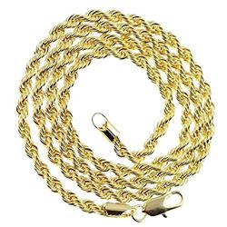 AWESOME 14 Kt. GOLD PLATED ROPE CHAIN