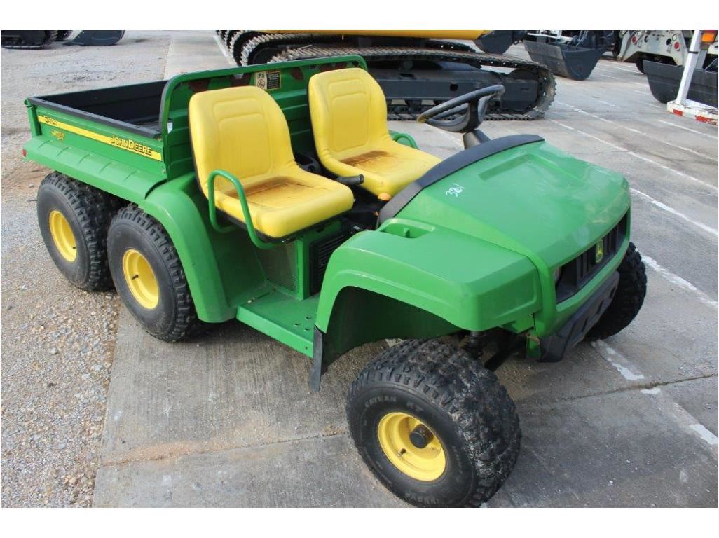 2007 JOHN DEERE GATOR TH 6X4 UTV VIN/SN5901 GAS, DUMP BED, 535