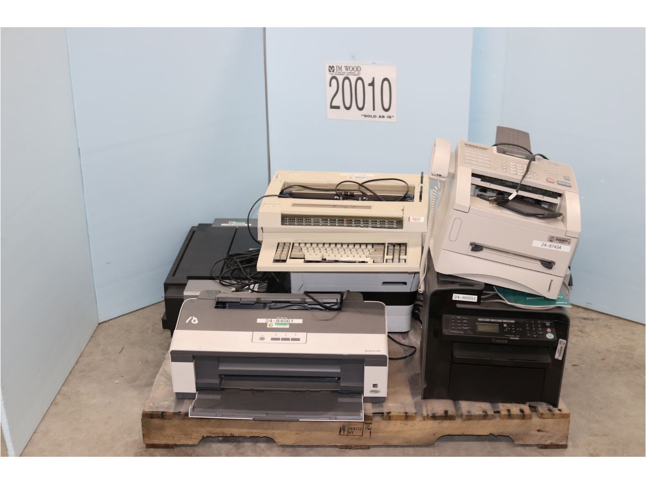 WIDE FORMAT PRINTER, FAX MACHINES, SCANNER, PRINTERS