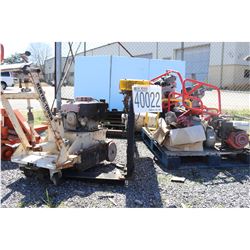 WATER PUMP, PALLET TRUCK, CENTRIFUGAL PUMP, TRANSFER PUMP, TRAFFIC LINE REMOVER, ARROWBOARD