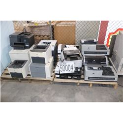 PRINTERS, SCANNERS, TYPEWRITERS, SHREDDERS, UPS'S, CART