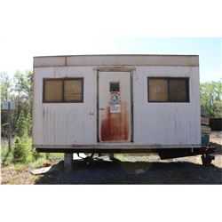 OFFICE TRAILER, AIR CONDITIONER WITH HEAT