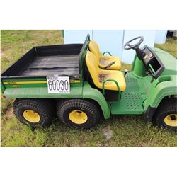 JOHN DEERE GATOR TH 6X4 UTV GAS, DUMP BED