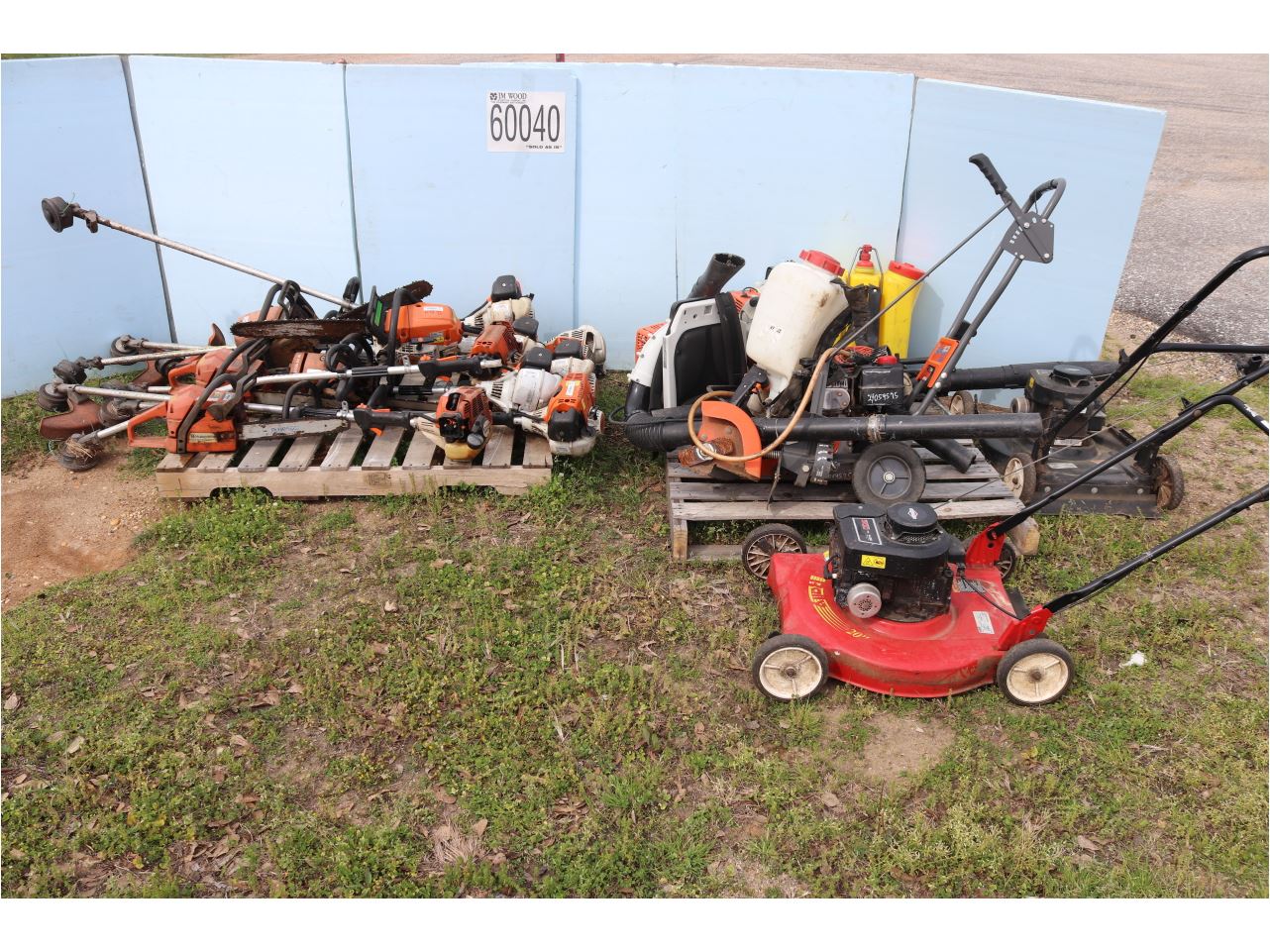 GRASS TRIMMERS, CHAIN SAWS, OIL PUMP, ROTARY LAWN MOWERS, BLOWERS