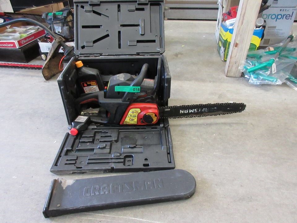 Craftsman Chainsaw with Case