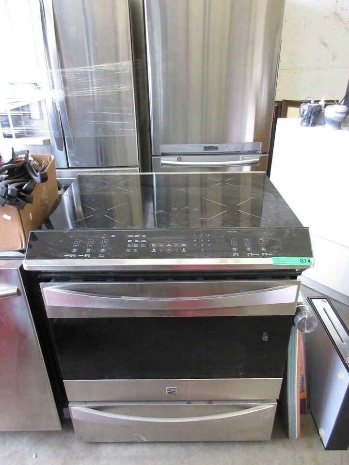 Kenmore Elite Stainless Steel Induction Stove