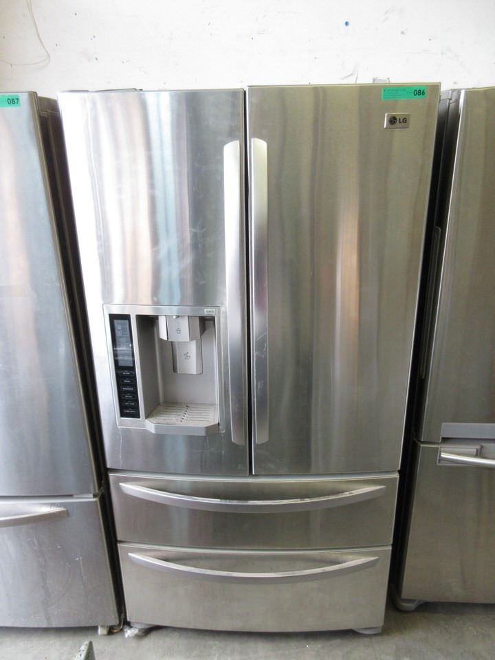 LG 2 Door Fridge With 2 Freezer Drawers LG 2 Door Fridge With 2 Freezer Drawers