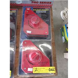 2 New Neiko Quick Release Welding Magnets