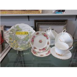 6 Pieces of English Fine Bone China