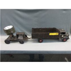 1950s Lumar US Army Troop Carrier with Spotlight