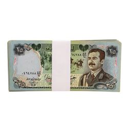 Lot of (25) Iraqi 25 Dinars Saddam Hussein Notes