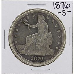 1876-S $1 Trade Silver Dollar Coin