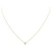 Image 2 : 0.14 ctw Diamond Necklace - 14KT Yellow Gold