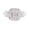 Image 2 : 3.49 ctw Diamond Ring - 14KT White Gold