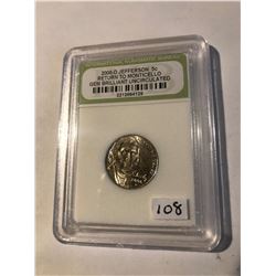 2006 D Jefferson RETURN to MONTICELLO Nickel GEM BU