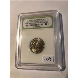 2006 D Jefferson RETURN to MONTICELLO Nickel GEM BU