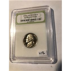 1977 S Jefferson PROOF Certified DCAM GEM PROOF