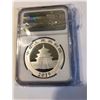Image 1 : 2015 China 10Yuan 1oz Early Releases Silver Panda Certified NGC MS70