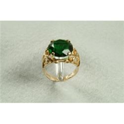 Green Stone Ring