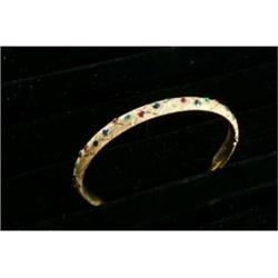 Gold Bangle Bracelet