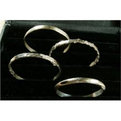 Sterling Bangle Bracelets