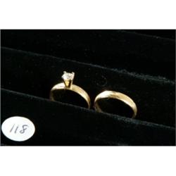 Diamond Wedding Set