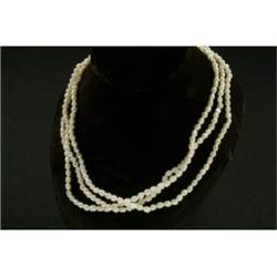 Three Strand Pearl Necklace