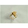 Image 1 : Gold Dangle Bead Ring