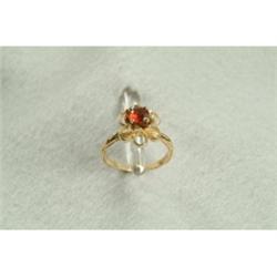 Mozambique Garnet Ring