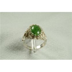 Silver Jasper Ring