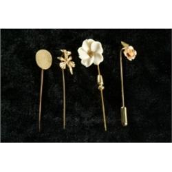 Gold Stick Pins