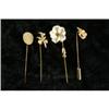 Image 1 : Gold Stick Pins