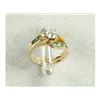 Image 1 : Diamond & Emerald Wedding Set