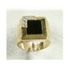 Image 1 : Onyx & Diamond Ring