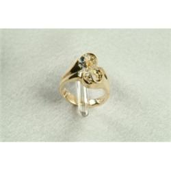 Sapphire & Diamond Ring
