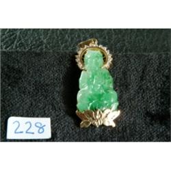 Jade Buddha Pendant