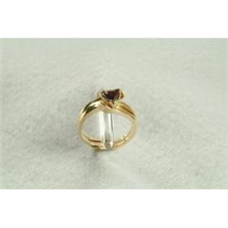 Synthetic Alexandrite Ring