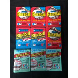 BASEBALL WAX PACKS LOT