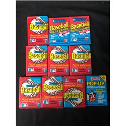 BASEBALL WAX PACKS LOT