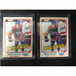 1981-82 O-PEE-CHEE #106 WAYNE GRETZKY CARD LOT